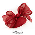 PAVQERINA™ Aurelia Sculpted Bow Fascinator