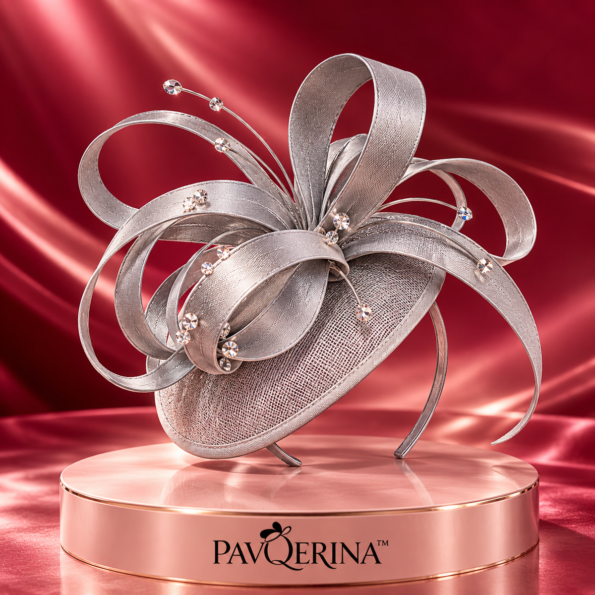 PAVQERINA™ Seraphine Asymmetric Brim Hat