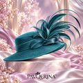 PAVQERINA™ Arabella Sinamay Halo Fascinator