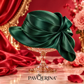 PAVQERINA™ Lucienne Draped Satin Cocktail Hat